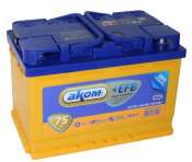 Аккумулятор АКОМ +EFB 12V 75Ah 750A (R+) B13 278x175x190